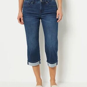 Women's Blue Jeans Banana Republic Women’s Cropped Cuffed Jeans Size 29/8